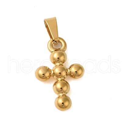 Ion Plating(IP) 304 Stainless Steel Pendants STAS-C103-30A-G-1