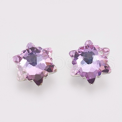 K9 Glass Rhinestone Pendants GLAA-F083-03B-01-1