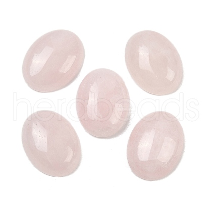 Natural Rose Quartz Cabochons G-ROSE20x15x5-1