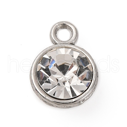Alloy Rhinestone Pendants PALLOY-R162-15P-02-1