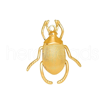 304 Stainless Steel Insect Pendants PW-WG317E5-02-1