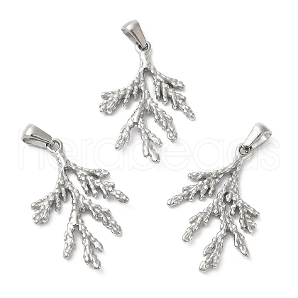 Non-Tarnish 304 Stainless Steel Pendants X-STAS-R122-08P-1