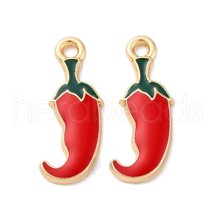 Alloy Enamel Pendants FIND-M060-23G-G02-1