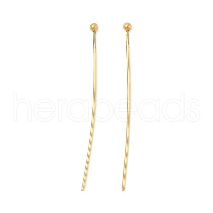 304 Stainless Steel Ball Head Pins X-STAS-F312-19G-02-1