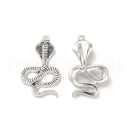 Tibetan Style Alloy Pendants TIBE-B001-52AS-02-1