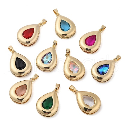 Rack Plating Brass Pendants KK-I710-03-1