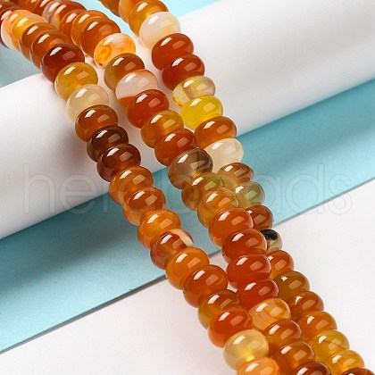 Natural Agate Beads Strands G-H295-C03-03-1