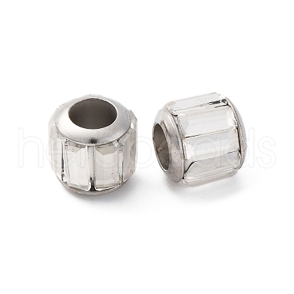 Brass European Beads KK-F894-16P-02-1
