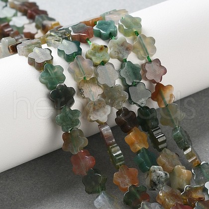 Natural Indian Agate Beads Strands G-B138-C04-01-1