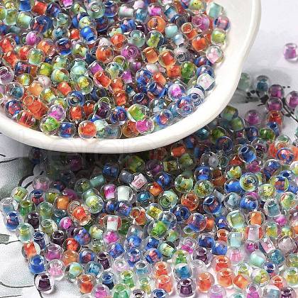Transparent Glass Round Seed Beads X1-SEED-B001-05A-17-1