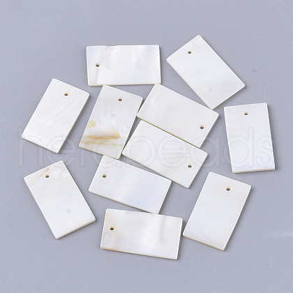 Freshwater Shell Pendants SHEL-T014-001-1