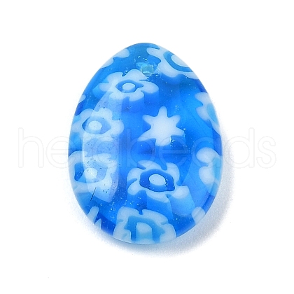 Handmade Millefiori Glass Pendants LAMP-G166-06E-1