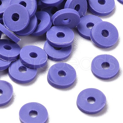 Handmade Polymer Clay Beads X-CLAY-Q251-6.0mm-52-1