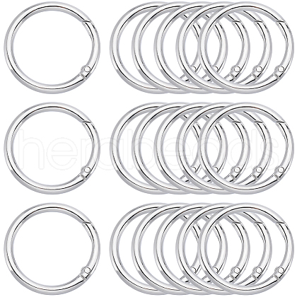 SOFPLATE Zinc Alloy Spring Gate Rings FIND-SP0001-08D-1