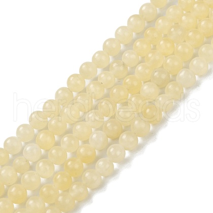 Natural Topaz Jade Beads Strands G-P454-01A-01-1