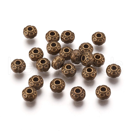 Tibetan Silver Spacer Beads MLF0713Y-NF-1