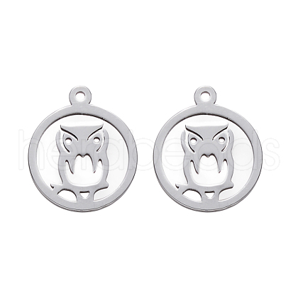 Non-Tarnish 201 Stainless Steel Pendants STAS-N092-104-1