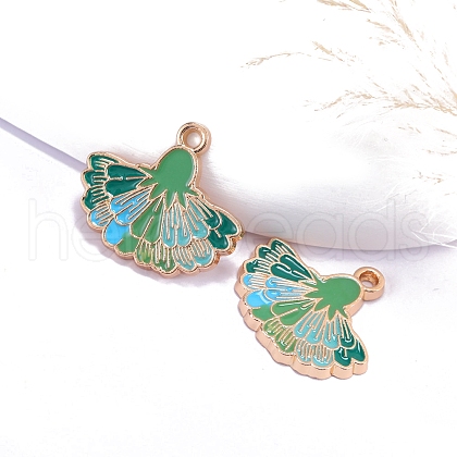 Bohemia Style Alloy Enamel Pendants PW-WG97A30-01-1