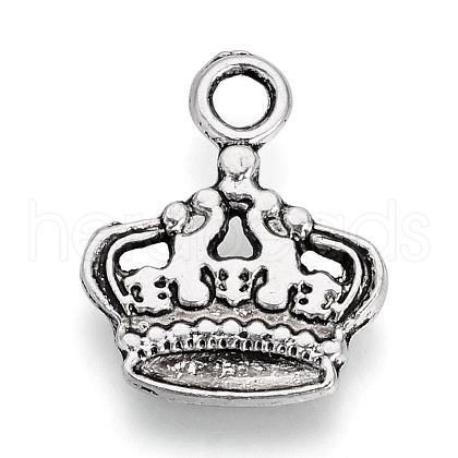 Tibetan Style Alloy Pendants TIBE-S309-43AS-RS-1