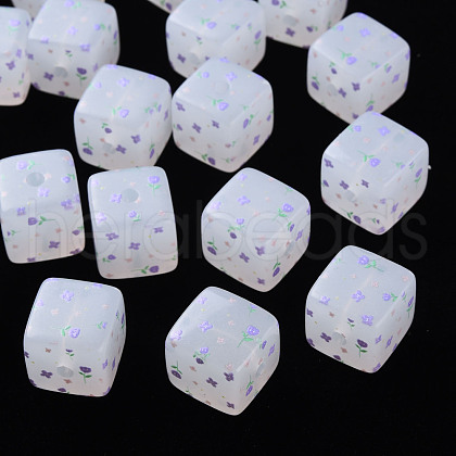 Printed Acrylic Beads MACR-S374-11C-05-1