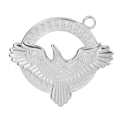 Non-Tarnish 201 Stainless Steel Pendants FIND-PW0004-20P-1
