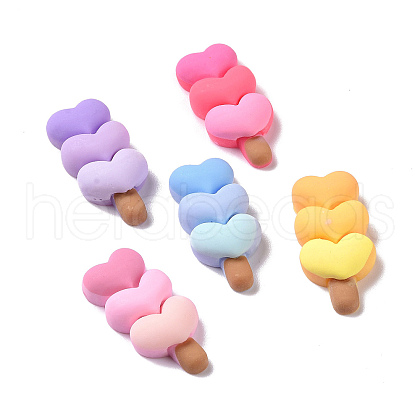 Cute Opaque Resin Cabochons X1-RESI-L037-09-1