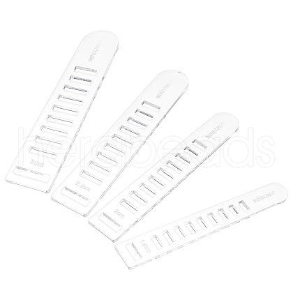 Acrylic Knitting Board TOOL-WH0052-12-1