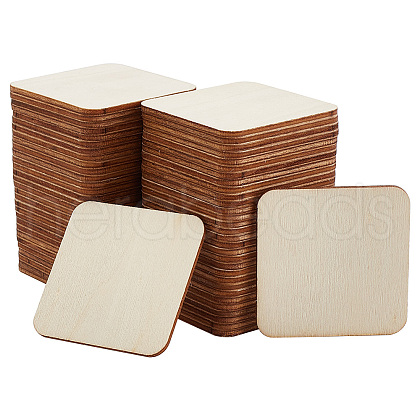 Unfinished Wood Slices WOOD-WH0024-159B-1