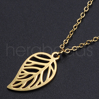 201 Stainless Steel Pendants Necklaces NJEW-S105-JN715-45-2-1