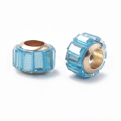 Glass European Beads GPDL-S039-01C-1