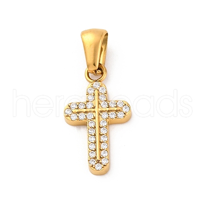 304 Stainless Steel Pendants STAS-L286-18G-1