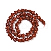 Natural Red Jasper Beads Strands G-Z080-A18-8mm-3