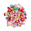 100Pcs Handmade Polymer Clay Beads CLAY-CJ0001-25-3