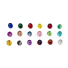 18 Colors Transparent Crackle Glass Beads CCG-X0011-02-6x8mm-2