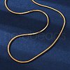 304 Stainless Steel Snake Chain Necklaces X-MAK-L015-03C-1