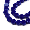 Opaque Solid Color Glass Beads Strands GLAA-N052-05B-A01-3