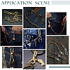   2Pcs Tibetan Style Alloy Hook Clasps and 2Pcs Shackle Clasps FIND-PH0017-22-6