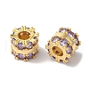 Brass Glass Beads KK-B098-03G-03-1