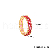 Golden Stainless Steel Finger Rings UP8900-4-1