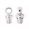 Brass Cup Pearl Peg Bails Pin Pendants KK-H759-32S-1