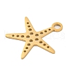 Ion Plating(IP) 304 Stainless Steel Pendants STAS-B056-21G-2