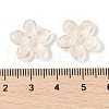 Transparent Spray Paint Glass Beads GLAA-Z011-07D-3
