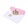 Rectangle Paper Greeting Cards DIY-F096-10-3
