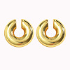 Alloy C-shaped Cuff Earrings for Women WGEF1AE-01-4