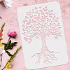 Plastic Drawing Painting Stencils Templates DIY-WH0396-237-3