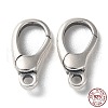 925 Thailand Sterling Silver Lobster Claw Clasps STER-D003-36P-3
