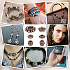   300Pcs 6 Styles Tibetan Style Alloy Spacer Beads FIND-PH0020-41R-6