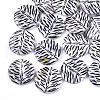 Printed Freshwater Shell Beads SHEL-S274-64-1