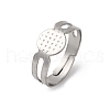316L Surgical Stainless Steel  Ring Components STAS-C125-02P-1