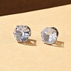 Cubic Zirconia Clip-on Earrings EJEW-L100-01P-07-01-2